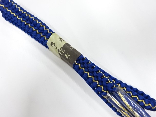 未使用品　正絹　手組帯締め